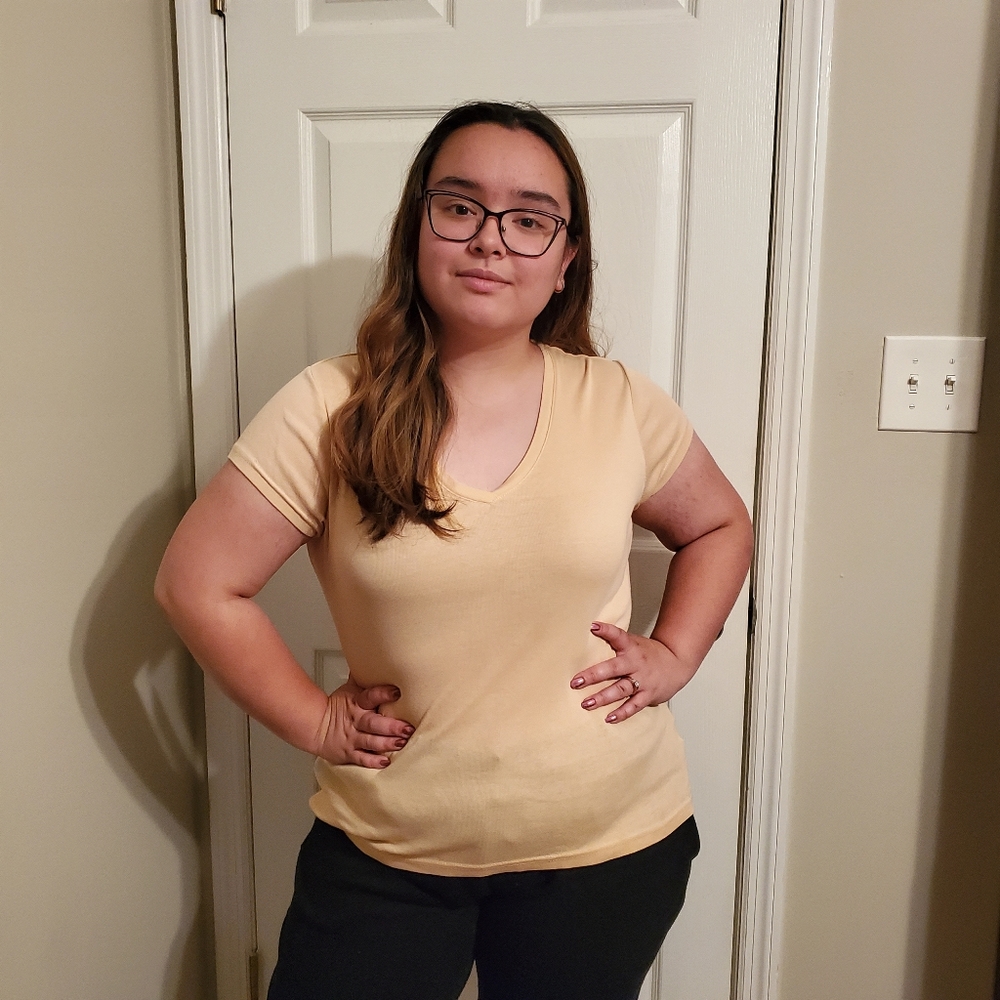 Peachy simple top